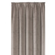 Klassisch - Blickdichter Verdunkelungsschal mit Kräuselband – Farbe STEINGRAU – Ansicht 1 Klassisch - Blickdichter Verdunkelungsschal mit Kräuselband, in Größe 358 (H145xB140 cm) bis 456 (H245xB140 cm), in Farbe BEIGE – Farbe STEINGRAU – Ansicht 1