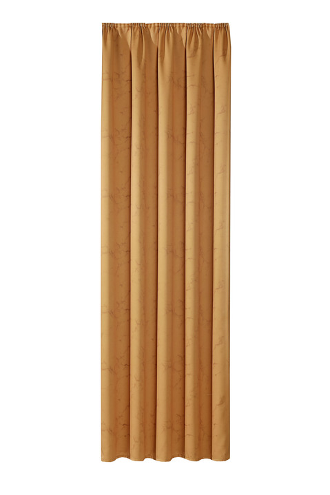 Klassisch - Blickdichter Verdunkelungsschal mit Kräuselband Ansicht 3 Klassisch - Blickdichter Verdunkelungsschal mit Kräuselband, in Größe 358 (H145xB140 cm) bis 456 (H245xB140 cm), in Farbe BEIGE Ansicht 3