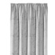Klassisch - Blickdichter Verdunkelungsschal mit Kräuselband – Farbe SILBER – Ansicht 1 Klassisch - Blickdichter Verdunkelungsschal mit Kräuselband, in Größe 358 (H145xB140 cm) bis 456 (H245xB140 cm), in Farbe BEIGE – Farbe SILBER – Ansicht 1