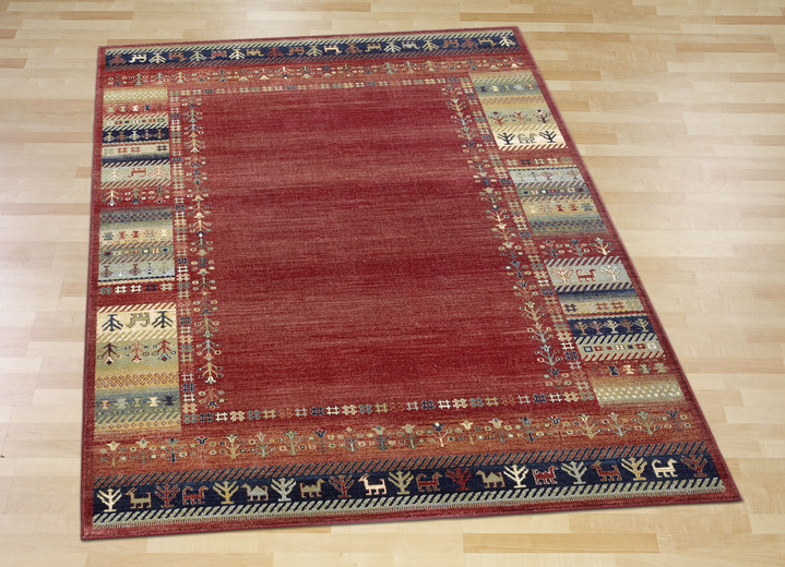 Modern - Brücken und Teppiche mit samtigem Flor, in Größe 100 (Brücke, 50x 80 cm) bis 249 (Teppich, 160x230 cm), in Farbe BEIGE, in Ausführung Dessin 2 Ansicht 3