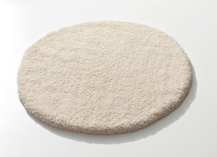 Modern - Kombistarke Brücken, Galerien und Teppiche aus dichtgewebtem Shaggy-Flor, in Größe 111 (Brücke, 60x110 cm) bis 305 (Teppich, ø 160 cm), in Farbe BEIGE Ansicht 11