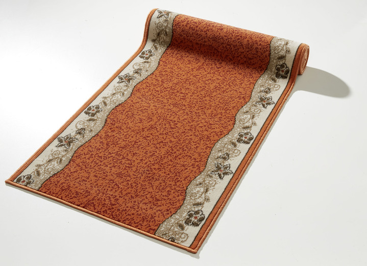 Teppiche - Strapazierfähige Läufer in Wunschlänge, in Größe 101 (Läufer, 60 cm breit) bis 109 (Läufer, 120 cm breit), in Farbe GRÜN Ansicht 4