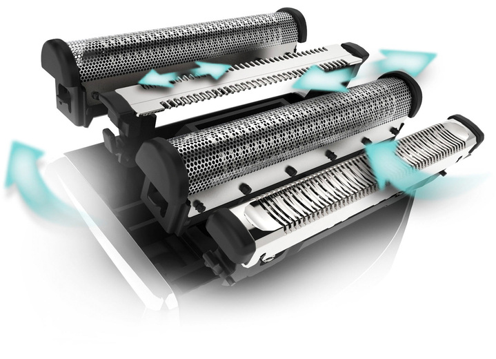 - Remington Rasierer XF9000 Ansicht 3 - Remington Rasierer XF9000, in Farbe GRAU-SCHWARZ Ansicht 3