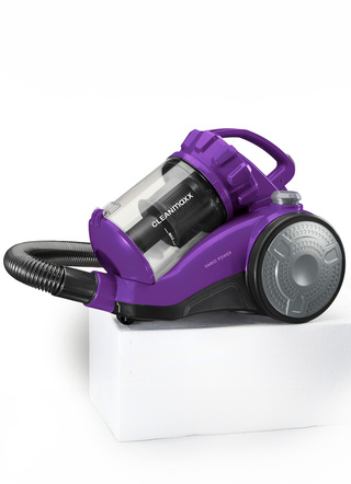 Mit Kabel - Beutelloser Bodenstaubsauger mit Multi-Zyklontechnologie, in Farbe LILA – Farbe LILA – Ansicht 