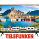 - Telefunken 4K-UHD-LED-Fernseher mit Smart-TV, in Farbe SCHWARZ – Farbe SCHWARZ – Ansicht 1