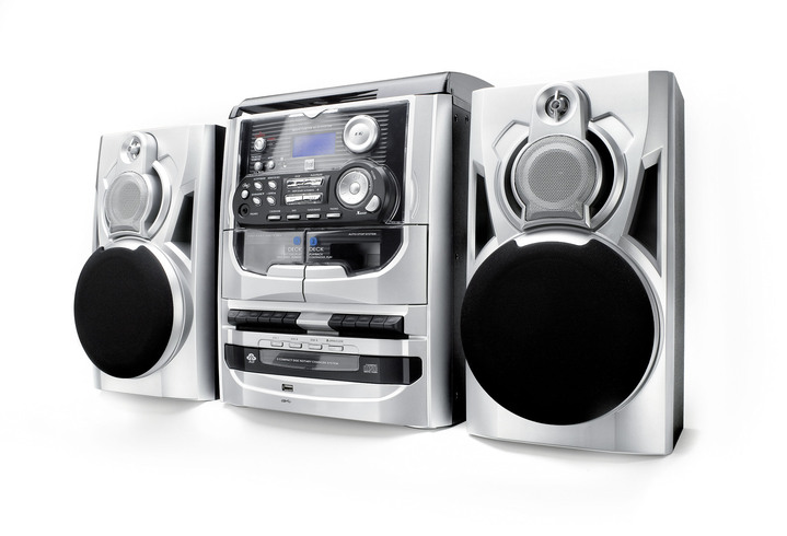 Heimkino - Dual MP 301 DAB+ HiFi-Stereoanlage, in Farbe SILBER Ansicht 2