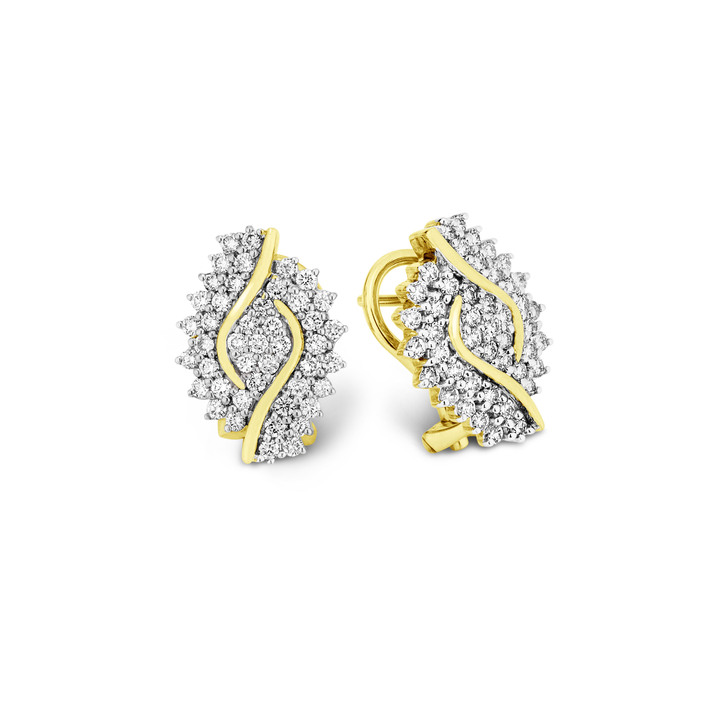 - Faszinierende Clipstecker mit 45 Brillanten, in Farbe  Ansicht 2