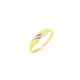 Ringe - Damenring  in Bicolor – Ansicht 2 Ringe - Damenring  in Bicolor, in Größe 160 bis 220, in Farbe  – Ansicht 2