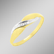 Ringe - Damenring  in Bicolor – Ansicht 1 Ringe - Damenring  in Bicolor, in Größe 160 bis 220, in Farbe  – Ansicht 1