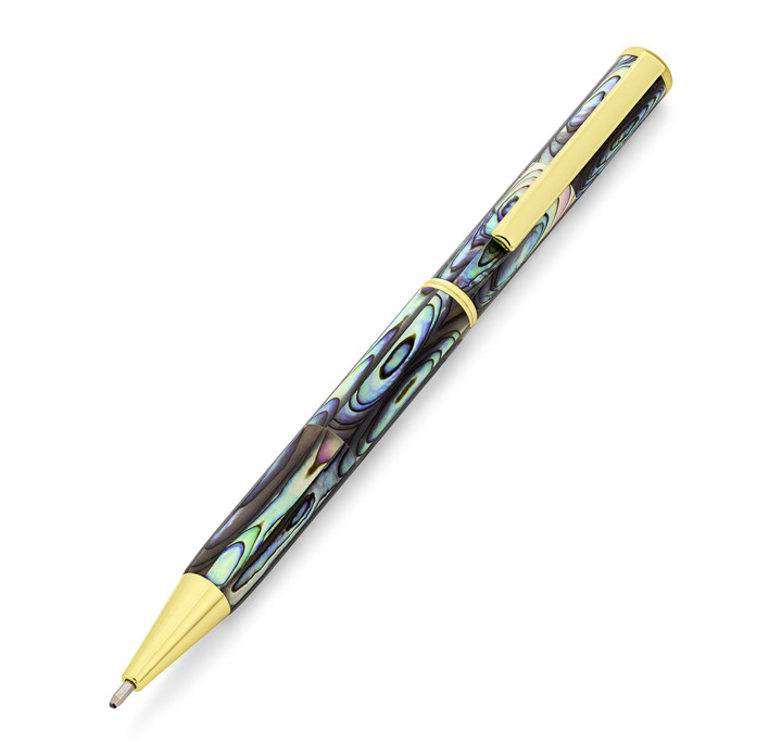 - Kugelschreiber mit Abalone-Perlmutt, in Farbe  Ansicht 2