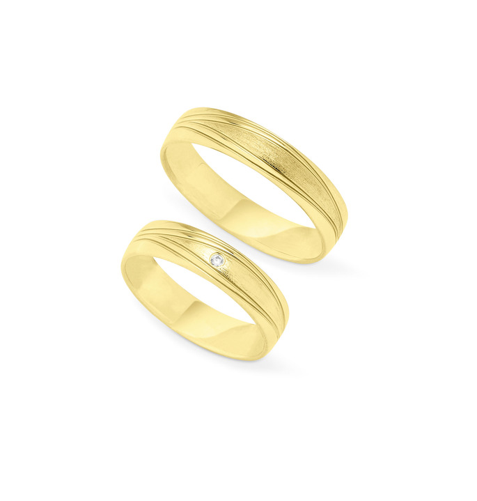 Ringe - Feiner Brillant Trauring, in Größe 160 bis 240, in Farbe  Ansicht 4