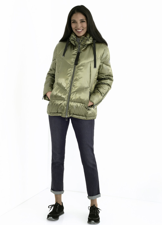 - Funktionsjacke im Puffer-Style, in Größe 034 bis 052, in Farbe KHAKI Ansicht 4