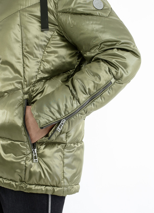 - Funktionsjacke im Puffer-Style, in Größe 034 bis 052, in Farbe KHAKI Ansicht 5