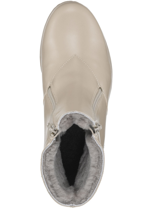 Stiefel & Stiefeletten - ELENA EDEN Stiefelette aus weichem Nappaleder, in Größe 036 bis 042, in Farbe BEIGE Ansicht 2