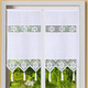 Klassisch - Fenster- und Türbehang mit Häkeleinsätzen – Farbe WEISS Klassisch - Fenster- und Türbehang mit Häkeleinsätzen, in Größe 307 (Fensterbehang, H60xB40 cm) bis 349 (Türbehang, H175xB90 cm), in Farbe WEISS