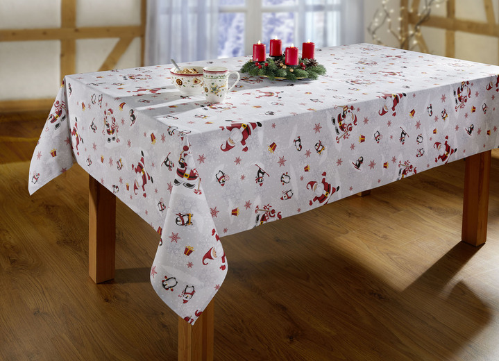 Heimtextilien - Tischdecke oder Kissenbezug aus 100% Baumwolle, in Größe 100 (Läufer, 40/150 cm) bis 404 (Kissenbezug, 38/ 38 cm), in Farbe BUNT Ansicht 2