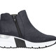 Stiefel & Stiefeletten - Rieker, modische Damen-Boots, Weite G, mit Reißverschluss, in Größe 036 bis 042, in Farbe DUNKELBLAU – Farbe DUNKELBLAU – Ansicht 2