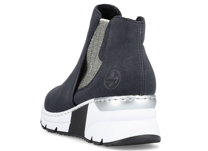 Stiefel & Stiefeletten - Rieker, modische Damen-Boots, Weite G, mit Reißverschluss, in Größe 036 bis 042, in Farbe DUNKELBLAU Ansicht 3