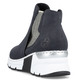 Stiefel & Stiefeletten - Rieker, modische Damen-Boots, Weite G, mit Reißverschluss, in Größe 036 bis 042, in Farbe DUNKELBLAU – Farbe DUNKELBLAU – Ansicht 3