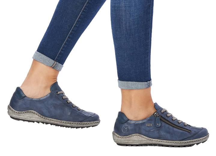 Slipper & Schnürschuhe - Remonte, bequeme Damen-Sneaker, Weite G, mit herausnehmbarem Fußbett, in Größe 036 bis 042, in Farbe BLAU Ansicht 9