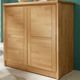 Möbel - Kommodenserie aus Massivholz mit  Soft-Close – Farbe KERNBUCHE – Ansicht 2 Möbel - Kommodenserie aus Massivholz mit  Soft-Close, in Farbe KERNBUCHE, in Ausführung Schubladenkommode, schmal – Farbe KERNBUCHE – Ansicht 2