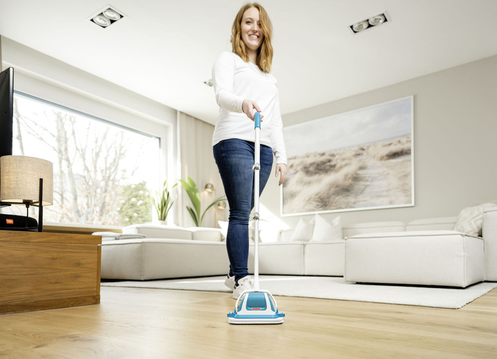 - Akku-Schrubber Multi Scrubber von Livington, in Farbe BLAU-WEISS Ansicht 1