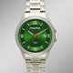 Quartzuhren - Quartz-Herrenuhr von Para, in Farbe , in Ausführung Zifferblatt Grün – Ansicht 1