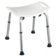 Badhilfen - 2-in-1 Badestuhl/-hocker für sicheres Baden und Duschen – Farbe WEISS – Ansicht 2 Badhilfen - 2-in-1 Badestuhl/-hocker für sicheres Baden und Duschen, in Farbe WEISS – Farbe WEISS – Ansicht 2