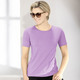 Shirts - Kombistarkes Shirt in 9 Farben – Farbe FLIEDER Shirts - Kombistarkes Shirt in 9 Farben, in Größe L (44/46) bis XXL (52/54), in Farbe WEISS