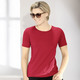 Shirts - Kombistarkes Shirt in 9 Farben – Farbe ROT Shirts - Kombistarkes Shirt in 9 Farben, in Größe L (44/46) bis XXL (52/54), in Farbe WEISS