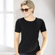 Shirts - Kombistarkes Shirt in 9 Farben – Farbe SCHWARZ Shirts - Kombistarkes Shirt in 9 Farben, in Größe L (44/46) bis XXL (52/54), in Farbe WEISS