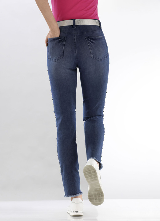 Hosen - Edel-Jeans mit tollen Zierperlen Ansicht 10 Hosen - Edel-Jeans mit tollen Zierperlen, in Größe 017 bis 050, in Farbe JEANSBLAU Ansicht 10