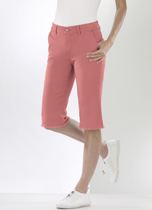 Hosen mit Knopf- und Reißverschluss - Magic-Jeans-Bermudas, in Größe 034 bis 050, in Farbe JEANSBLAU Ansicht 8