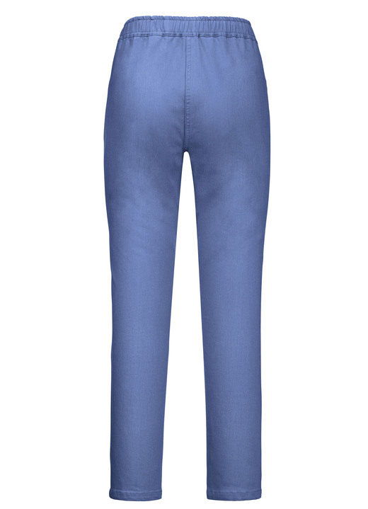 Hosen mit Knopf- und Reißverschluss - Jeans in 7/8-Länge, in Größe 019 bis 058, in Farbe BEIGE Ansicht 11