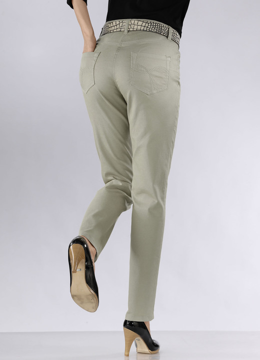 SALE - Power-Stretch-Jeans, in Größe 017 bis 092, in Farbe KHAKI Ansicht 4