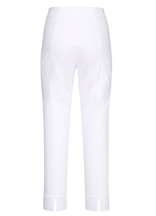 Hosen in Schlupfform - Soft-Stretch-Hose in 7/8-Länge Hosen in Schlupfform - Soft-Stretch-Hose in 7/8-Länge, in Größe 017 bis 052, in Farbe WEISS