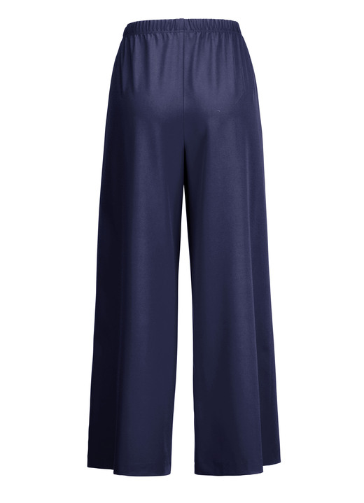 Uni - Pflegeleichte Culotte Ansicht 2 Uni - Pflegeleichte Culotte, in Größe 018 bis 054, in Farbe MARINE Ansicht 2