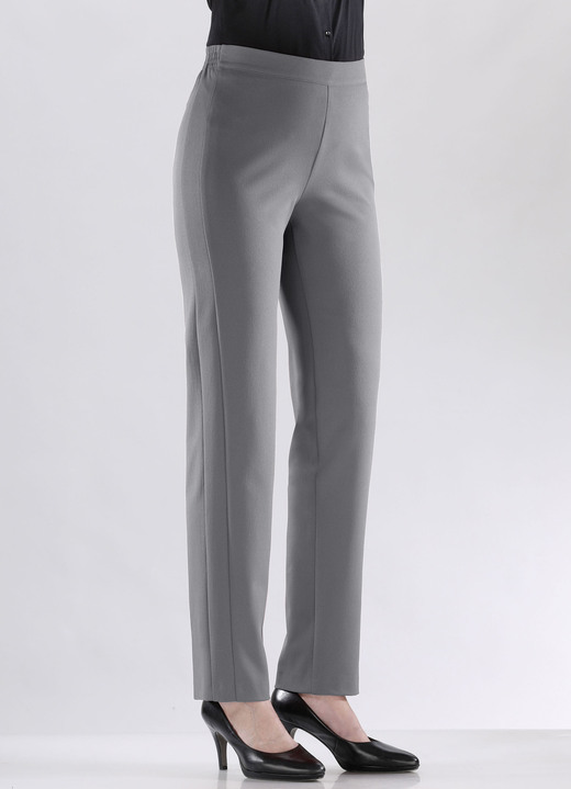 Hosen - Hose mit rückwärtigem Dehnbundeinsatz, in Größe 018 bis 235, in Farbe HELLBLAU Ansicht 15