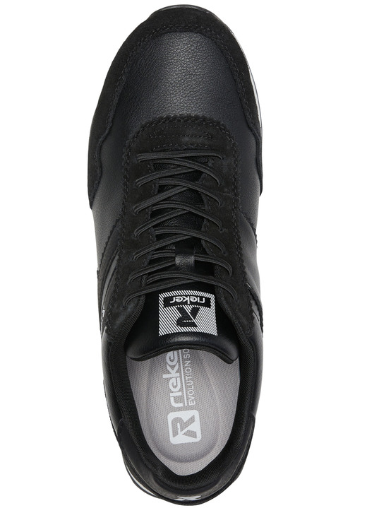 - Schnür-Sneaker mit herausnehmbarem Textilfußbett, in Größe 040 bis 047, in Farbe SCHWARZ Ansicht 2