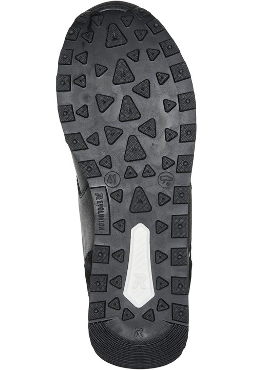 - Schnür-Sneaker mit herausnehmbarem Textilfußbett, in Größe 040 bis 047, in Farbe SCHWARZ Ansicht 3