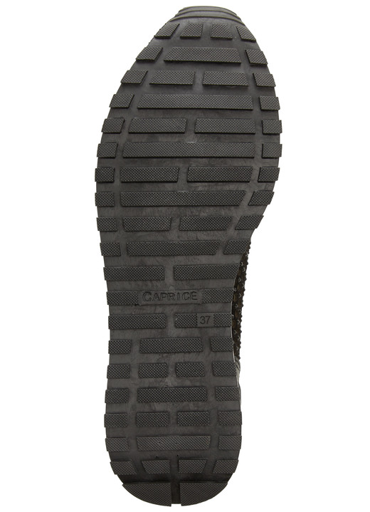 - Caprice Slipper mit Glitzersteinchen, in Größe 036 bis 042, in Farbe SCHWARZ Ansicht 3