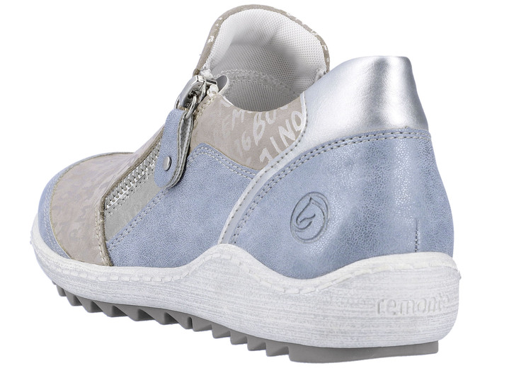 Slipper & Schnürschuhe - Remonte Slipper mit herausnehmbarer Einlage Ansicht 11 Slipper & Schnürschuhe - Remonte Slipper mit herausnehmbarer Einlage, in Größe 036 bis 042, in Farbe BLEU-SILBERGRAU Ansicht 11