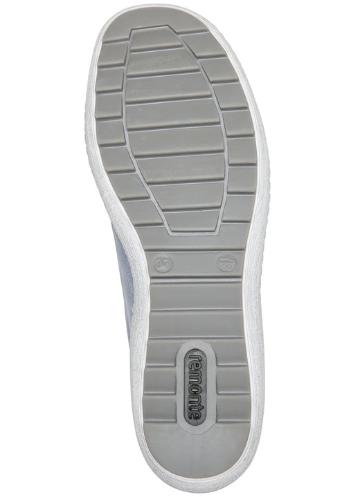 Slipper & Schnürschuhe - Remonte Slipper mit herausnehmbarer Einlage, in Größe 036 bis 042, in Farbe BLEU-SILBERGRAU Ansicht 3