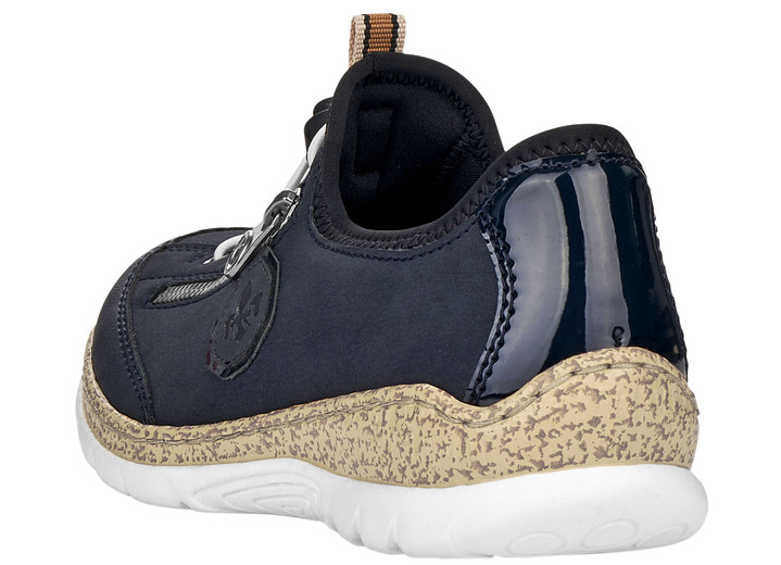 Slipper & Schnürschuhe - Rieker, sportliche Damen-Sneaker, mit MemoSoft Decksohle, in Größe 036 bis 042, in Farbe DUNKELBLAU Ansicht 10