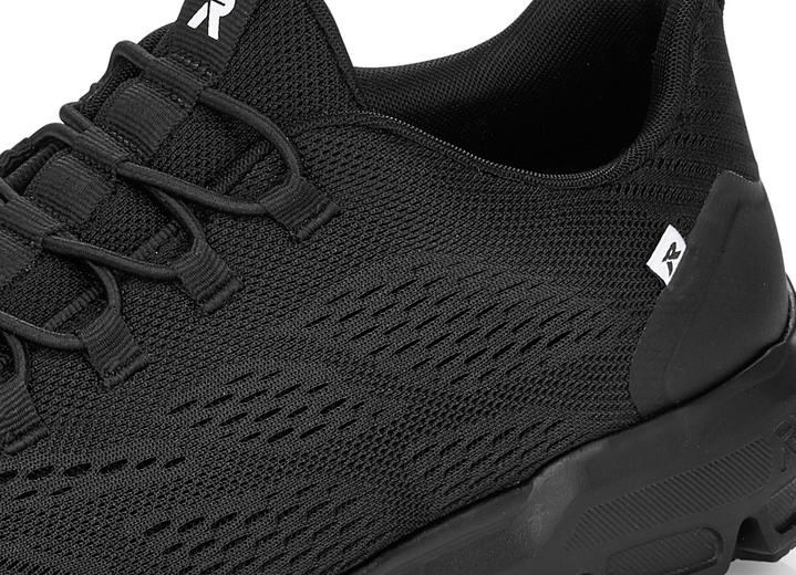 - Rieker Sneaker mit elastischer Zierschnürung, in Größe 036 bis 043, in Farbe SCHWARZ Ansicht 6