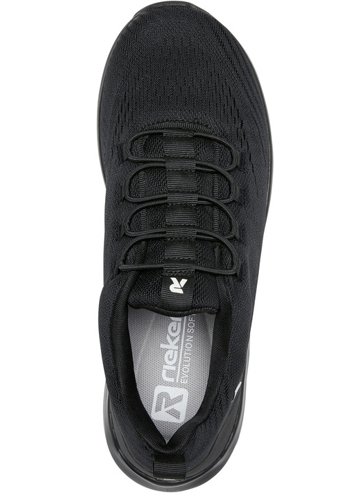 - Rieker Sneaker mit elastischer Zierschnürung, in Größe 036 bis 043, in Farbe SCHWARZ Ansicht 2