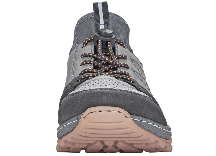 Sport- & Freizeitschuhe - Rieker Sneaker mit herausnehmbarer MemoSoft-Textileinlage, in Größe 036 bis 043, in Farbe GRAU Ansicht 9
