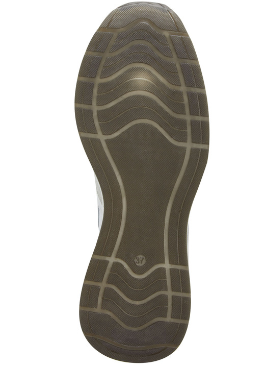 Weite H - ELENA EDEN Spangenschuh mit Glitzereinsätzen Ansicht 3 Weite H - ELENA EDEN Spangenschuh mit Glitzereinsätzen, in Größe 036 bis 042, in Farbe WEISS-EISGRAU Ansicht 3