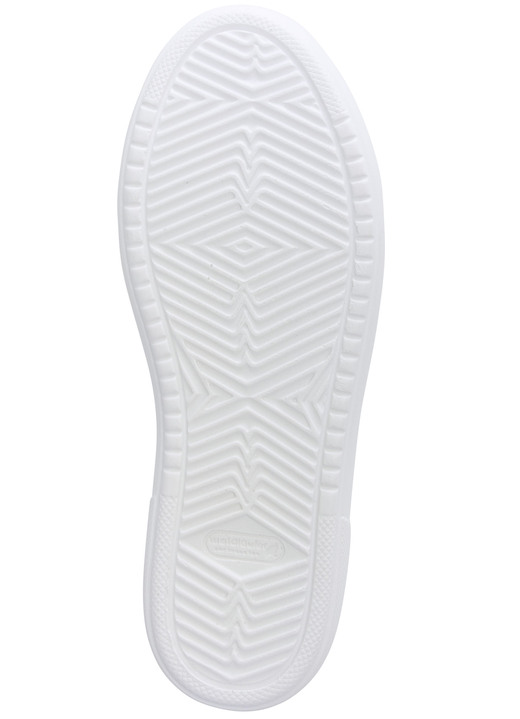 Slipper & Schnürschuhe - Waldläufer, trendige Damen-Schnürschuhe, Weite H, mit herausnehmbarem Fußbett, in Größe 3 1/2 bis 8, in Farbe WEISS Ansicht 3