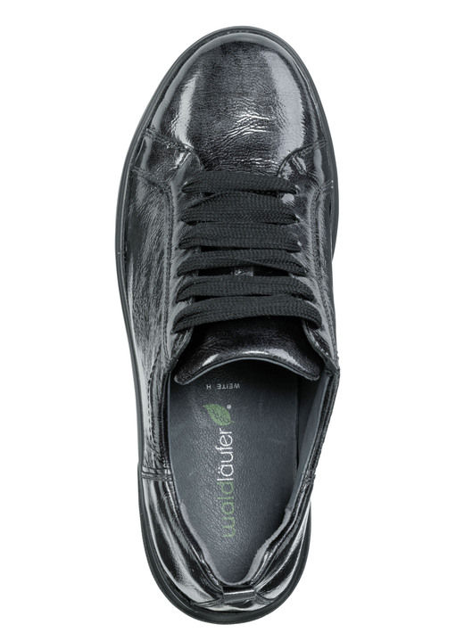 Slipper & Schnürschuhe - Waldläufer, trendige Damen-Schnürschuhe, Weite H, mit herausnehmbarem Fußbett, in Größe 3 1/2 bis 8, in Farbe ANTHRAZIT Ansicht 2